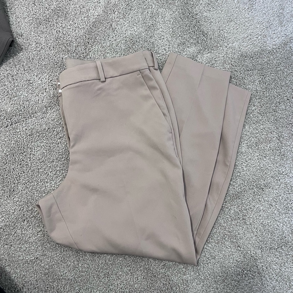 H&M Women's Tan Straight Leg Pants